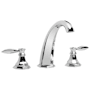 Graff Topaz Deck Mounted Roman Tub Filler Brushed Nickel PVD