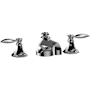 Graff Topaz Deck Mounted Roman Tub Filler Polished Chrome