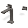 Graff Targa 1.2 GPM Widespread Bathroom Faucet with Pop-Up Drain Assembly Brushed Nickel PVD