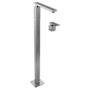 Graff Solar Deck Mounted, Floor Mounted Tub Filler Brushed Nickel PVD