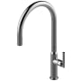 Graff Harley 1.8 GPM Single Hole Pull Down Kitchen Faucet Polished Chrome