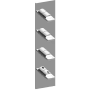 Graff Thermostatic Valve Trim Only - Less Rough In Polished Chrome