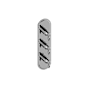 Graff Topaz Thermostatic Valve Trim Only - Less Rough In Polished Nickel PVD