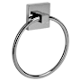 Graff Universal 5-11/16" Wall Mounted Towel Ring Brushed Nickel