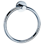 Graff Accessory 6-1/4" Wall Mounted Towel Ring Brushed Nickel PVD