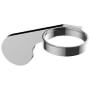 Graff Sento Hair Dryer Holder Polished Chrome