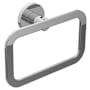 Graff Sento 7-7/8" Wall Mounted Towel Ring Brushed Nickel PVD