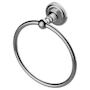 Graff Camden 6-1/2" Wall Mounted Towel Ring Brushed Nickel PVD