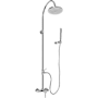 Graff M.E. Thermostatic Shower System with Shower Head and Hand Shower Polished Chrome