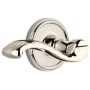Grandeur Georgetown Solid Brass Rose Left Handed Single Dummy Lever with Portofino Lever Polished Nickel