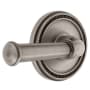 Grandeur Soleil Solid Brass Right Handed Passage Door Lever Set with Georgetown Lever and 2-3/4" Backset Antique Pewter