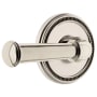 Grandeur Soleil Solid Brass Right Handed Passage Door Lever Set with Georgetown Lever and 2-3/4" Backset Polished Nickel