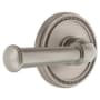 Grandeur Soleil Solid Brass Right Handed Passage Door Lever Set with Georgetown Lever and 2-3/4" Backset Satin Nickel