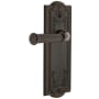Grandeur Parthenon Solid Brass Rose Left Handed Single Dummy Lever with Georgetown Lever Timeless Bronze