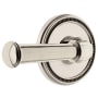Grandeur Soleil Solid Brass Left Handed Passage Set with Georgetown Lever and 2-3/4" Backset Polished Nickel