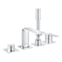 Grohe Allure New Deck Mounted Roman Tub Filler with Built-In Diverter - Includes Hand Shower Starlight Chrome