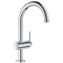 Grohe Atrio Single-Hole One-Handle Bathroom Faucet Starlight Chrome