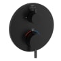 Grohe Atrio Single Function 2 Handle Thermostatic Valve Trim Matte Black