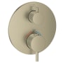Grohe Atrio Single Function 2 Handle Thermostatic Valve Trim Brushed Nickel