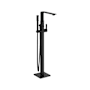 Grohe Allure New Floor Mounted Tub Filler with Built-In Diverter - Includes Hand Shower Matte Black