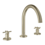 Grohe Atrio New Deck Mounted Roman Tub Filler Brushed Nickel Infinity