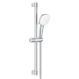 Grohe Tempesta Shower System with Hand Shower, Slide Bar, and Hose Starlight Chrome