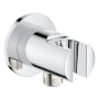 Grohe Tempesta Wall Supply Elbow with Hand Shower Holder Starlight Chrome