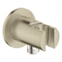 Grohe Tempesta Wall Supply Elbow with Hand Shower Holder Brushed Nickel