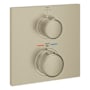 Grohe Allure New Thermostatic Valve Trim Only with Dual Knob Handles - Less Rough In Brushed Nickel