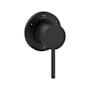 Grohe Atrio New Single Handle 3 Function Diverter Valve Trim - Less Valve Matte Black