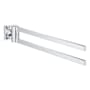 Grohe Allure New 18" Double Towel Bar Starlight Chrome
