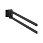 Grohe Allure New 18" Double Towel Bar Matte Black