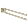 Grohe Allure New 18" Double Towel Bar Brushed Nickel