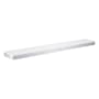 Grohe Allure New 24" Glass and Metal Bathroom Shelf Starlight Chrome