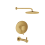Grohe Essence Tub and Shower Package with 1.75 GPM Single Function Shower Head - Valve Included Brushed Cool Sunrise