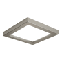 Halo 4" Square Recessed Trim Satin Nickel