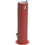 Halsey Taylor Hose Bib for Tubular Fountains with Spigot Powder Coat Red