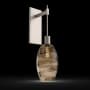 Hammerton Studio Ellisse 24" Tall Wall Sconce Beige Silver / Ellisse Bronze