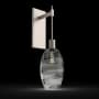 Hammerton Studio Ellisse 24" Tall Wall Sconce Beige Silver / Ellisse Smoke