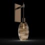 Hammerton Studio Ellisse 24" Tall Wall Sconce Flat Bronze / Ellisse Bronze