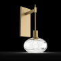 Hammerton Studio Coppa 18" Tall Wall Sconce Gilded Brass / Optic Clear