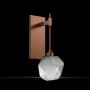 Hammerton Studio Gem 18" Tall LED Wall Sconce - 2700K Burnished Bronze / Smoke