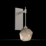 Hammerton Studio Gem 18" Tall LED Wall Sconce - 2700K Beige Silver / Bronze