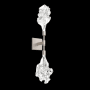 Hammerton Studio Blossom 2 Light 25" Tall LED Wall Sconce - 3000K Beige Silver / Clear