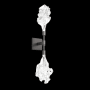 Hammerton Studio Blossom 2 Light 25" Tall LED Wall Sconce - 3000K Graphite / Clear