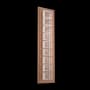 Hammerton Studio Tessera 28" Tall LED Wall Sconce - 3000K Burnished Bronze / Pave Glass