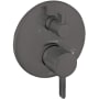 Hansgrohe Ecostat Pressure Balanced Valve Trim Only with Integrated Diverter for 2 Distinct Functions - Less Rough In Brushed Black Chrome