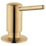 Hansgrohe Kitchen Accessories Deck Mounted Soap Dispenser with 16 oz Capacity Brushed Bronze