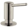 Hansgrohe Kitchen Accessories Deck Mounted Soap Dispenser with 16 oz Capacity Polished Nickel