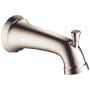 Hansgrohe Joleena 6-7/16" Integrated Diverter Tub Spout - Limited Lifetime Warranty Polished Nickel